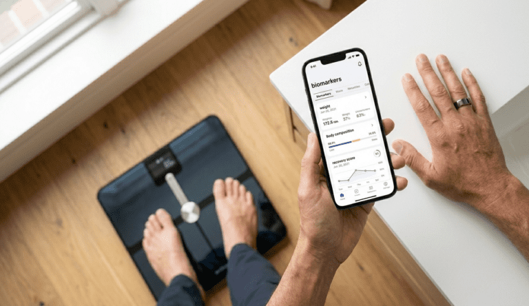 CES 2026 health tech innovations including smart scale and wearable ring for wellness tracking